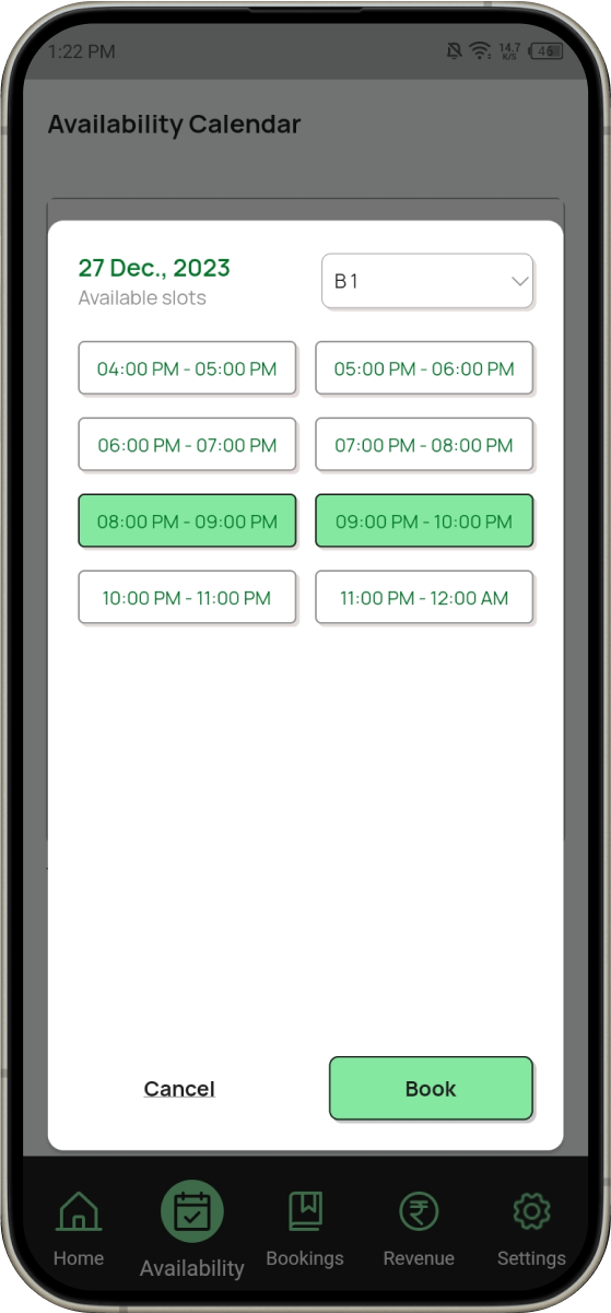 CrickBox--dashboard
